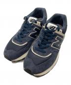 NEW BALANCEニューバランス）の古着「ローカットスニーカー」｜ネイビー