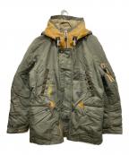 AVIREXアヴィレックス）の古着「N-3B フライトジャケット」｜カーキ