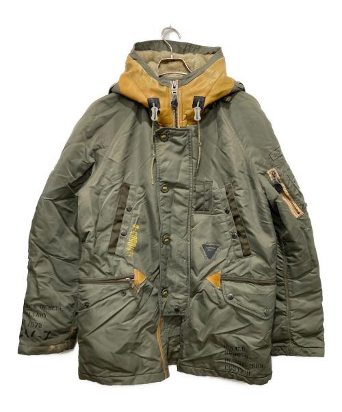 AVIREX（アヴィレックス）AVIREX (アヴィレックス) N-3B フライトジャケット カーキ サイズ:Lの古着・服飾アイテム