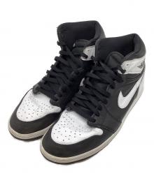 NIKE（ナイキ）の古着「Air Jordan 1 Retro High OG/エアジョーダン1 レトロ ハイ OG 」｜ホワイト×ブラック