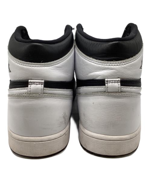 NIKE（ナイキ）NIKE (ナイキ) Air Jordan 1 Retro High OG/エアジョーダン1 レトロ ハイ OG  ホワイト×ブラック サイズ:30cmの古着・服飾アイテム