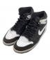 NIKE（ナイキ）の古着「Air Jordan 1 Retro High OG/エアジョーダン1 レトロ ハイ OG 」｜ホワイト×ブラック
