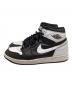 NIKE (ナイキ) Air Jordan 1 Retro High OG/エアジョーダン1 レトロ ハイ OG  ホワイト×ブラック サイズ:30cm：4000円