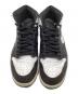 中古・古着 NIKE (ナイキ) Air Jordan 1 Retro High OG/エアジョーダン1 レトロ ハイ OG  ホワイト×ブラック サイズ:30cm：4000円