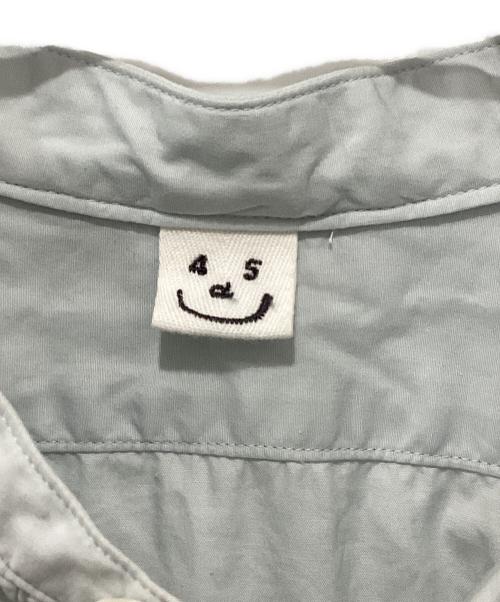 45R（フォーティファイブ・アール）45R (フォーティファイブ・アール) ブロードの908ビッグーグーシャツ ブルー サイズ:2の古着・服飾アイテム