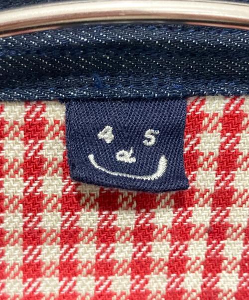 45R（フォーティファイブ・アール）45R (フォーティファイブ・アール) シャツデニムの908イースタンシャツ（濃） インディゴ サイズ:2の古着・服飾アイテム