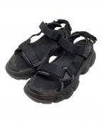 Onitsuka Tigerオニツカタイガー）の古着「DENTIGRE STRAP サンダル」｜ブラック