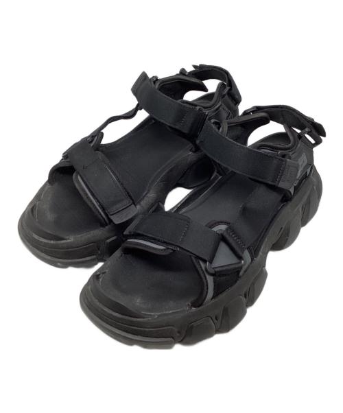 Onitsuka Tiger（オニツカタイガー）Onitsuka Tiger (オニツカタイガー) DENTIGRE STRAP サンダル ブラック サイズ:26ｃｍの古着・服飾アイテム