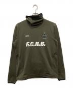 F.C.R.B.エフシーレアルブリストル）の古着「NECK GAITER TRAINING TOP」｜オリーブ