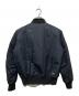 uniform experiment (ユニフォームエクスペリメント) リバーシブル MA1ジャケット ネイビー サイズ:SIZE1：17000円