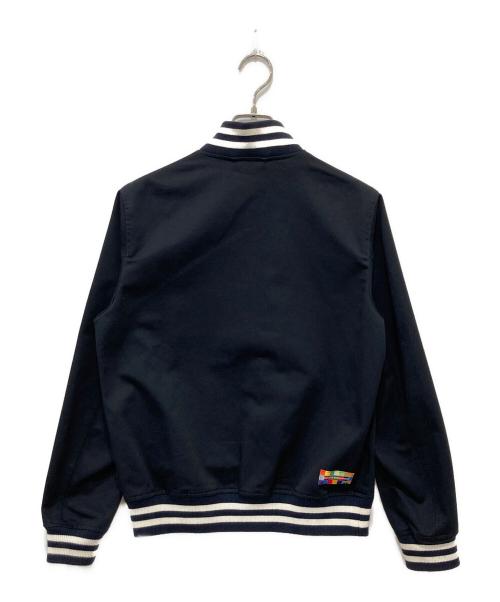 uniform experiment（ユニフォームエクスペリメント）uniform experiment (ユニフォームエクスペリメント) FRAGMENT DESIGN (フラグメントデザイン) スタジャン ネイビー サイズ:SIZE1の古着・服飾アイテム