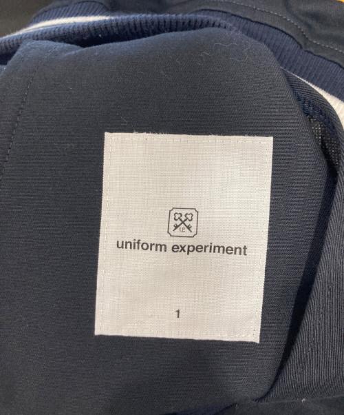 uniform experiment（ユニフォームエクスペリメント）uniform experiment (ユニフォームエクスペリメント) FRAGMENT DESIGN (フラグメントデザイン) スタジャン ネイビー サイズ:SIZE1の古着・服飾アイテム