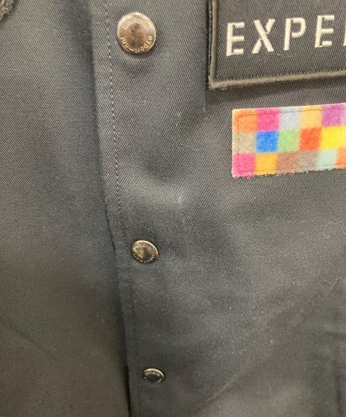 uniform experiment（ユニフォームエクスペリメント）uniform experiment (ユニフォームエクスペリメント) FRAGMENT DESIGN (フラグメントデザイン) スタジャン ネイビー サイズ:SIZE1の古着・服飾アイテム