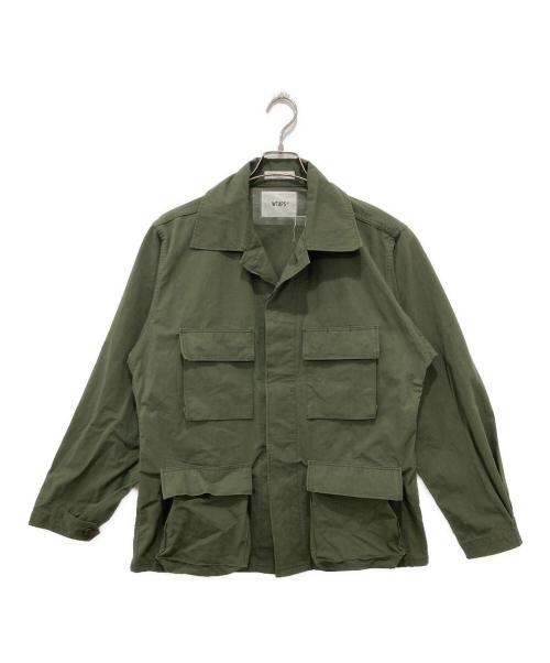 WTAPS（ダブルタップス）WTAPS (ダブルタップス) SHIRT.NYCO.RIPSTOP オリーブ サイズ:SIZE01の古着・服飾アイテム
