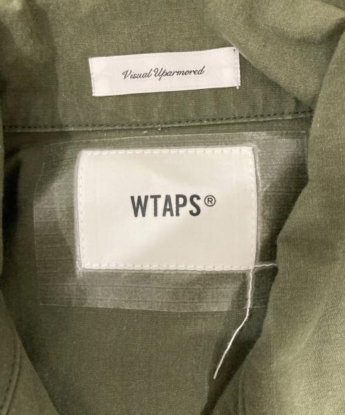 WTAPS（ダブルタップス）WTAPS (ダブルタップス) SHIRT.NYCO.RIPSTOP オリーブ サイズ:SIZE01の古着・服飾アイテム