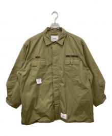 WTAPS（ダブルタップス）の古着「JACKET. NYCO. OXFORD」｜カーキ