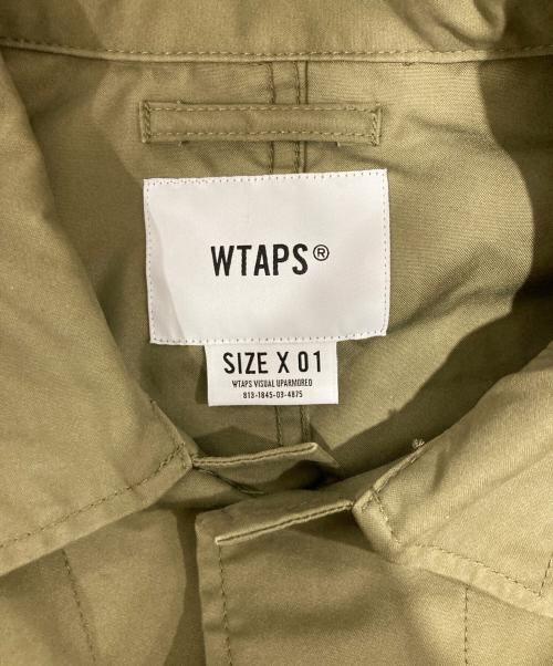 WTAPS（ダブルタップス）WTAPS (ダブルタップス) JACKET. NYCO. OXFORD カーキ サイズ:SIZE01の古着・服飾アイテム