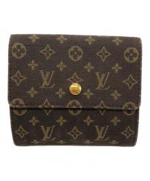 LOUIS VUITTON（ルイ ヴィトン）の古着「3つ折り財布」｜ブラウン