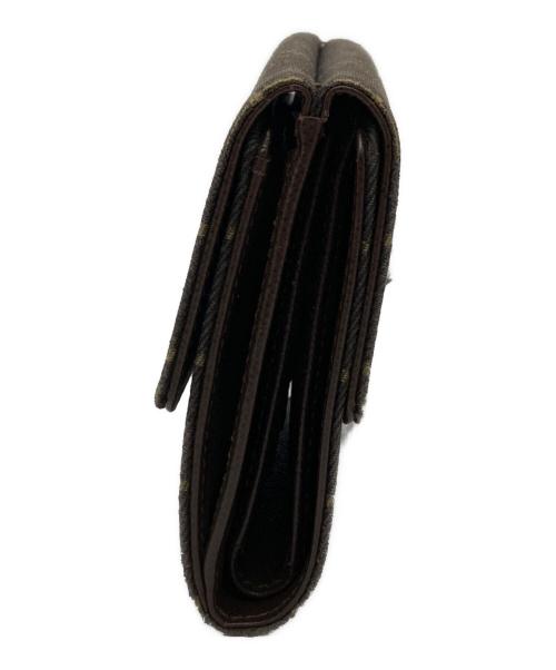 LOUIS VUITTON（ルイ ヴィトン）LOUIS VUITTON (ルイ ヴィトン) 3つ折り財布 ブラウンの古着・服飾アイテム