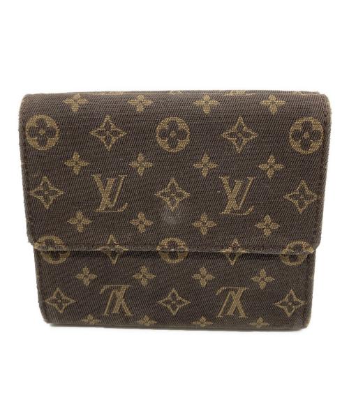 LOUIS VUITTON（ルイ ヴィトン）LOUIS VUITTON (ルイ ヴィトン) 3つ折り財布 ブラウンの古着・服飾アイテム