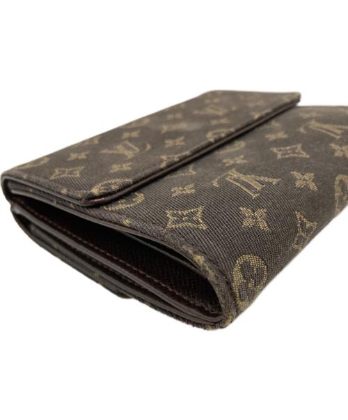LOUIS VUITTON（ルイ ヴィトン）LOUIS VUITTON (ルイ ヴィトン) 3つ折り財布 ブラウンの古着・服飾アイテム