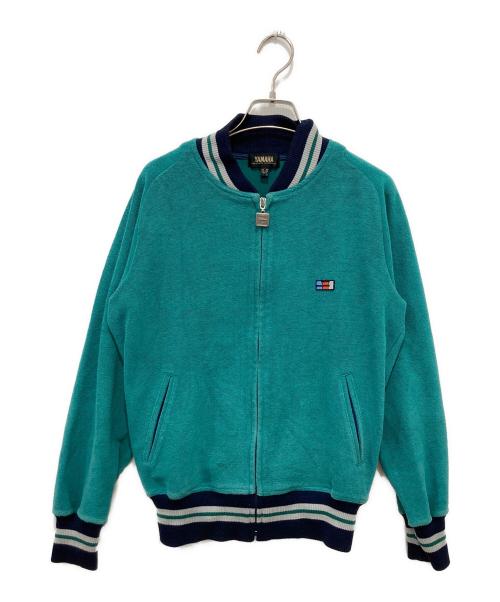 YAMAHA（ヤマハ）YAMAHA (ヤマハ) パイル地トラックジャケット グリーン サイズ:Mの古着・服飾アイテム
