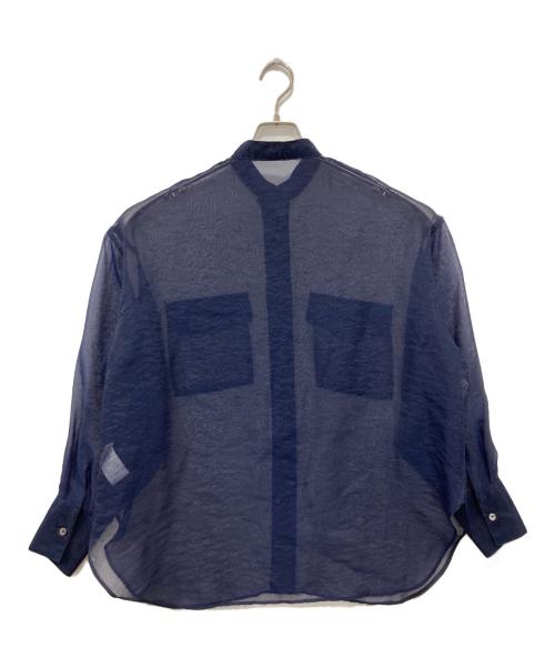 Spick and Span（スピック＆スパン）Spick and Span (スピックアンドスパン) シアーシャツ ネイビー サイズ:-の古着・服飾アイテム