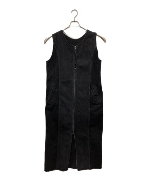 Radiate（ラディエイト）Radiate (ラディエイト) デニムワンピース ブラック サイズ:Fの古着・服飾アイテム