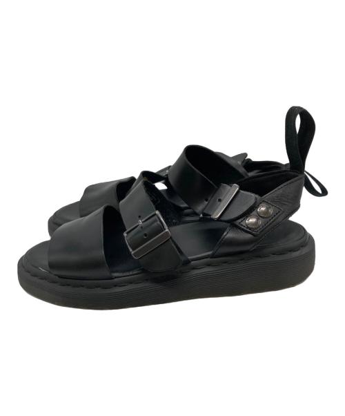 Dr.Martens（ドクターマーチン）Dr.Martens (ドクターマーチン) GRYPHON サンダル ブラック サイズ:UK6の古着・服飾アイテム