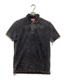 DIESEL（ディーゼル）の古着「ポロシャツ」｜ブラック