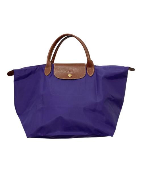 LONGCHAMP（ロンシャン）LONGCHAMP (ロンシャン) ル プリアージュナイロントート パープルの古着・服飾アイテム