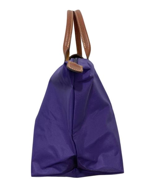 LONGCHAMP（ロンシャン）LONGCHAMP (ロンシャン) ル プリアージュナイロントート パープルの古着・服飾アイテム