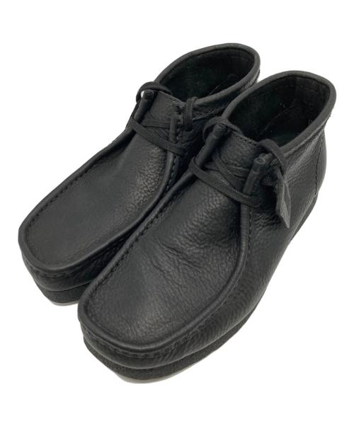 CLARKS（クラークス）CLARKS (クラークス) wallabee evoブーツ ブラック サイズ:25ｃｍの古着・服飾アイテム