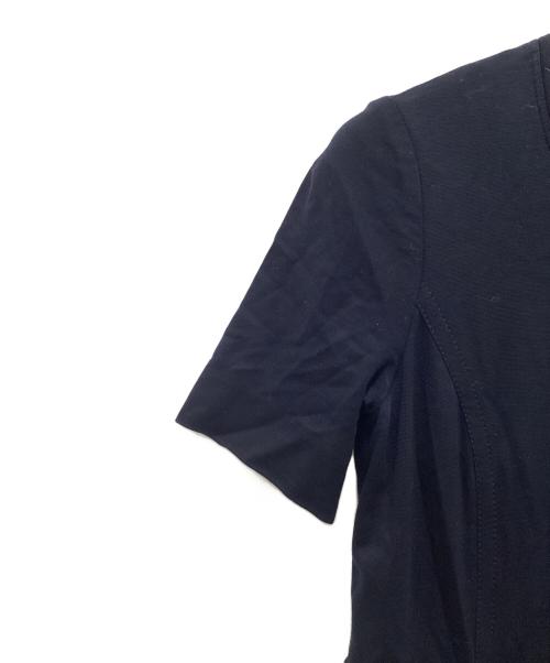 BURBERRY LONDON（バーバリーロンドン）BURBERRY LONDON (バーバリーロンドン) 半袖ワンピース/プリーツトレンチワンピース ネイビー サイズ:38の古着・服飾アイテム