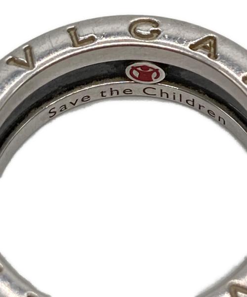 BVLGARI（ブルガリ）BVLGARI (ブルガリ) save the childrenリング シルバー×ブラック サイズ:58の古着・服飾アイテム