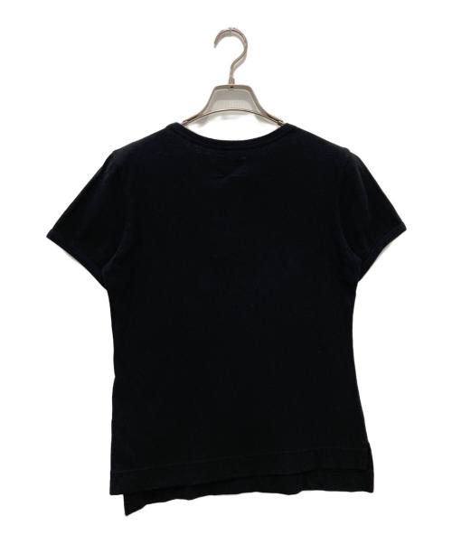 Vivienne Westwood ANGLOMANIA（ヴィヴィアンウエストウッドアングロマニア）Vivienne Westwood ANGLOMANIA (ヴィヴィアンウエストウッドアングロマニア) 刺繍カットソー ブラック サイズ:38の古着・服飾アイテム