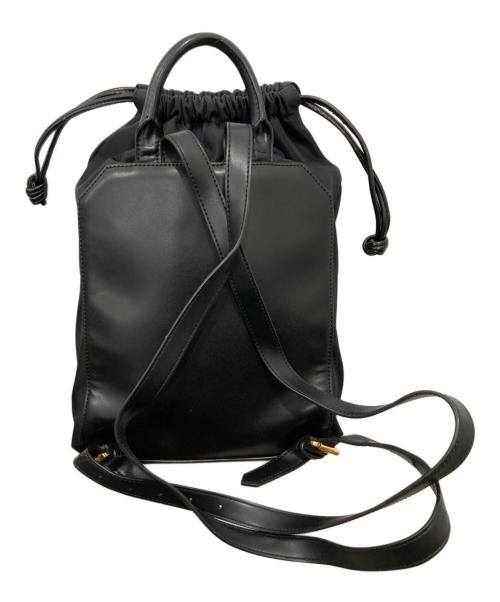 Vivienne Westwood ANGLOMANIA（ヴィヴィアンウエストウッドアングロマニア）Vivienne Westwood ANGLOMANIA (ヴィヴィアンウエストウッドアングロマニア) ナイロン切替リュック ブラックの古着・服飾アイテム