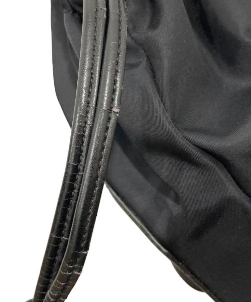 Vivienne Westwood ANGLOMANIA（ヴィヴィアンウエストウッドアングロマニア）Vivienne Westwood ANGLOMANIA (ヴィヴィアンウエストウッドアングロマニア) ナイロン切替リュック ブラックの古着・服飾アイテム