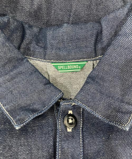 SPELL BOUND（スペルバウンド）SPELL BOUND (スペルバウンド) USカバーオール ジャケット インディゴ サイズ:2の古着・服飾アイテム