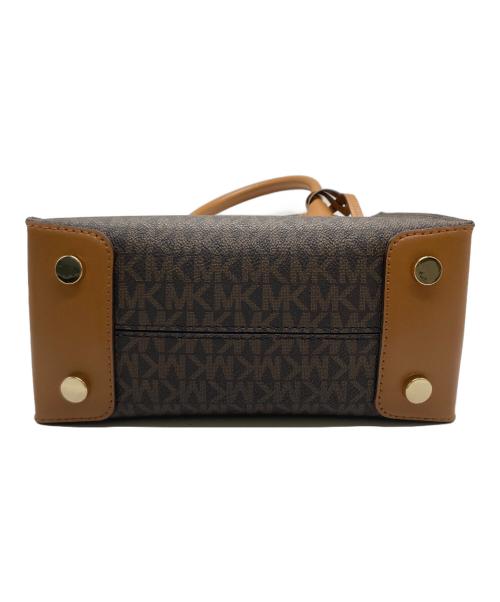 MICHAEL KORS（マイケル・コース）MICHAEL KORS (マイケルコース) ハンドバッグ ブラウンの古着・服飾アイテム