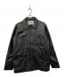 Schott（ショット）の古着「LAMB LEATHER COVERALL JACKET」｜ブラック