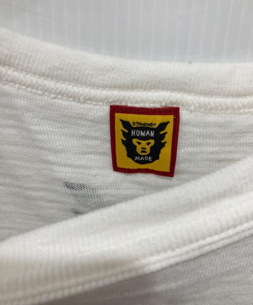 HUMAN MADE（ヒューマンメイド）HUMAN MADE (ヒューマンメイド) KAWS (カウズ) ハートTシャツ ホワイト サイズ:2XLの古着・服飾アイテム