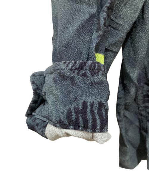 stussy（ステューシー）stussy (ステューシー) 総柄レーヨンシャツ ブルー サイズ:Mの古着・服飾アイテム