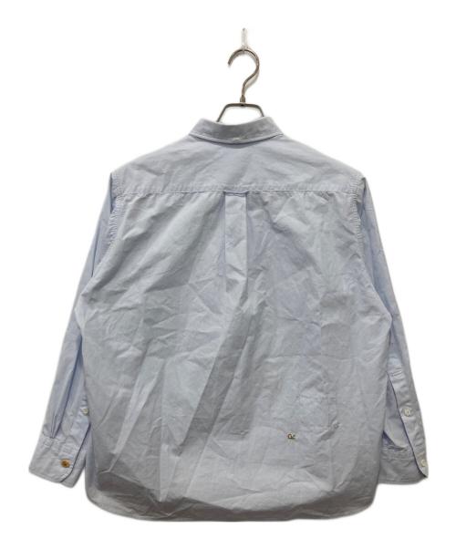 45R（フォーティファイブ・アール）45R (フォーティファイブ・アール) 180番三子の908オーシャンボタンダウンシャツ ブルー サイズ:2の古着・服飾アイテム