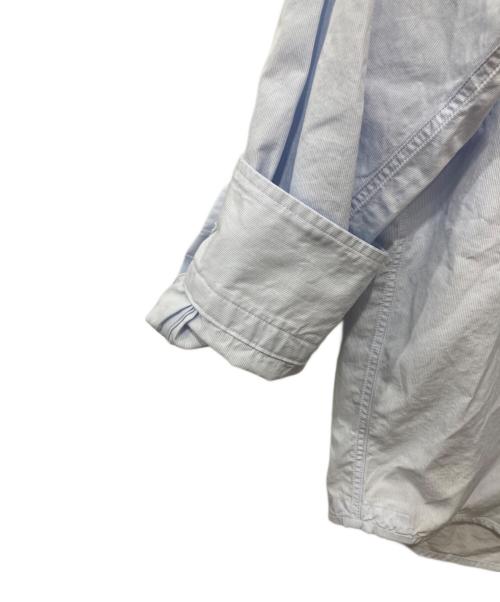 45R（フォーティファイブ・アール）45R (フォーティファイブ・アール) 180番三子の908オーシャンボタンダウンシャツ ブルー サイズ:2の古着・服飾アイテム