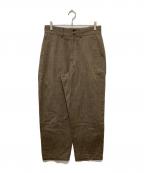 45Rフォーティファイブ・アール）の古着「ミニヘリンボンコットンツイードの908ニームパンツ」｜ブラウン
