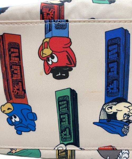 ear PAPILLONNER（イアパピヨネ）ear PAPILLONNER (イアパピヨネ) PEZ (ペッツ) 2WAYバッグ ベージュの古着・服飾アイテム