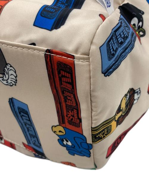 ear PAPILLONNER（イアパピヨネ）ear PAPILLONNER (イアパピヨネ) PEZ (ペッツ) 2WAYバッグ ベージュの古着・服飾アイテム