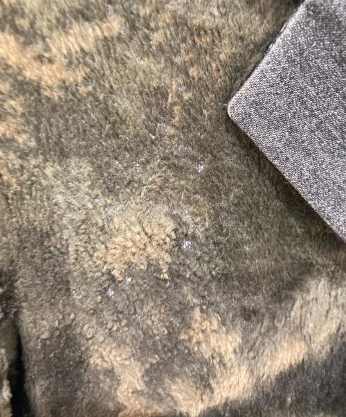 tricot COMME des GARCONS（トリココムデギャルソン）tricot COMME des GARCONS (トリココムデギャルソン) リバーシブルテーラードジャケット グリーン×グレー サイズ:Mの古着・服飾アイテム