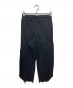 PLEATS PLEASEプリーツプリーズ）の古着「プリーツパンツ」｜ブラック